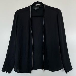Rag & Bone zip jacket in all black
